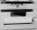“XeroX processor model D” 1951 - Xerox Model D copier, one of the first production units. - Battelle Memorial Institute, Xerography, 505 King Avenue, Ohio State University, Columbus, HAER OHIO,25-COLB,38A-2 (cropped).tif
