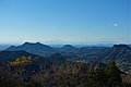 御殿山から富山と伊予ヶ岳