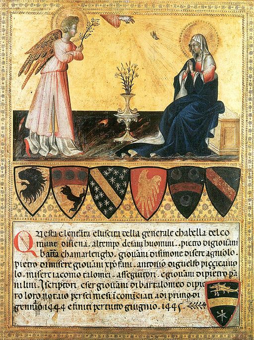 Giovanni di Paolo, Annonciation