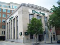 The 1931 Farmer's Bank and Trust Company building, noted for its Art Deco style 1931 Art Deco Bank.jpg