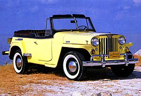 Willys Jeepster 1950 года выпуска.