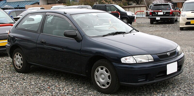 File:1996-1998 Mazda Familia Hatchback.jpg