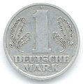 1 DEUTSCHE MARK (aluminium, 1956)