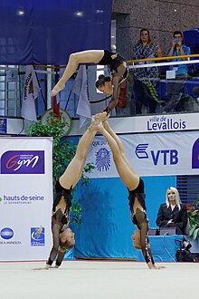 2014 Acrobatic Gymnastics World Championships - Women's group - Qualifications - Israel 07.jpg