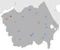 2018 Northcote by-election map results by polling place