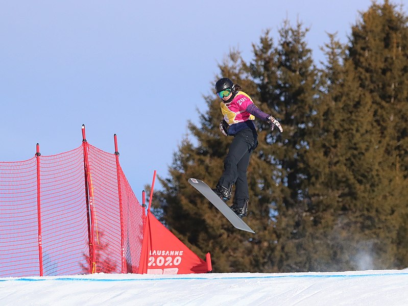 File:2020-01-21 Freestyle skiing – Snowboarding at the 2020 Winter Youth Olympics – Team Ski-Snowboard Cross – Pre-heats – Heat 1 (Martin Rulsch) 04.jpg