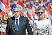 President Alberto Fernández and First Lady Fabiola Yáñez First Lady, 2019–2023