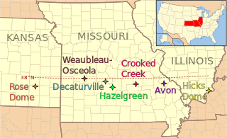 <span class="mw-page-title-main">38th parallel structures</span> American Midwest landscape depressions