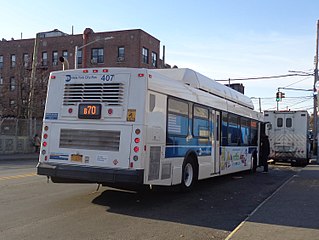 <span class="mw-page-title-main">B70 (New York City bus)</span> Bus line in Brooklyn, New York City