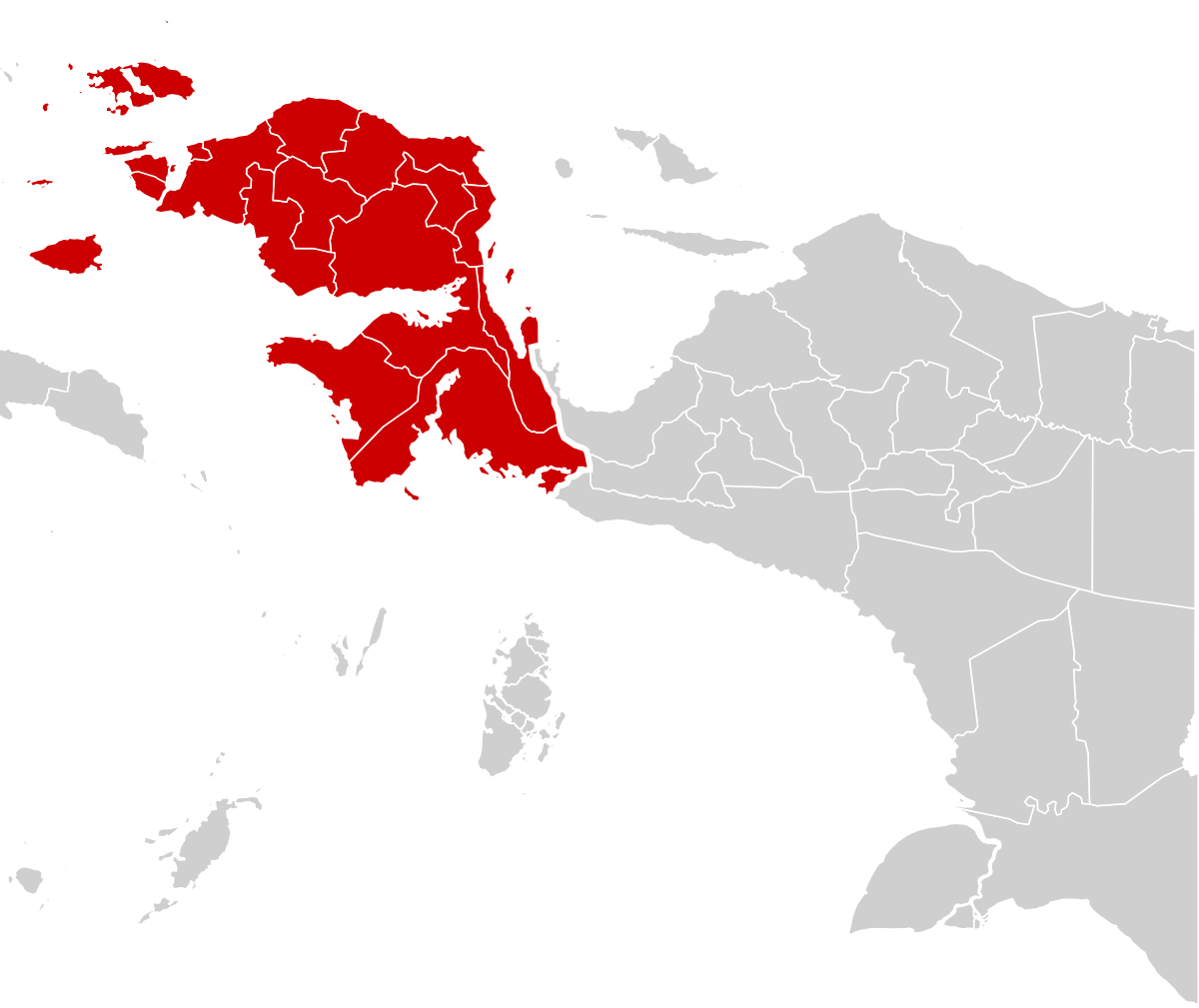 Daftar Kabupaten Dan Kota Di Papua Barat Wikipedia Bahasa