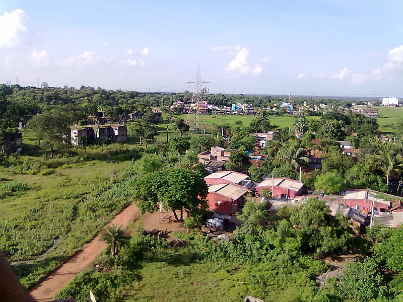 File:A view from Parabartak flats 6th floor - Bamunara - panoramio.jpg