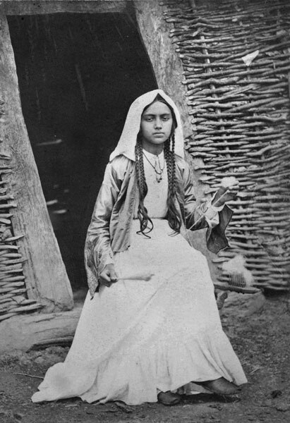 Abkhaz girl in 1881