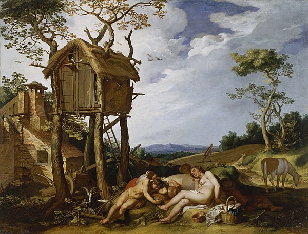 Parable of the Wheat and the Tares by Abraham Bloemaert (1624)