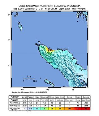 <span class="mw-page-title-main">2016 Aceh earthquake</span> Earthquake event