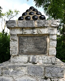 The Adam Stephen monument inscription