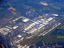 Der internationale Flughafen Paris-Charles-de-Gaulle