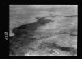 Air views of Palestine. Flying south over the Jordan Rift. Jordan. Looking upstream from the south. Distant view of the Jabbok coming into the Jordan from the east LOC matpc.15838.tif