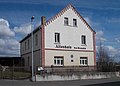 Old school: Former school, today a club house and ancillary building