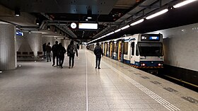 Vue de la station Centraal Station