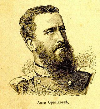 <span class="mw-page-title-main">Antonije Orešković</span> Serbian colonel (1829–1906)