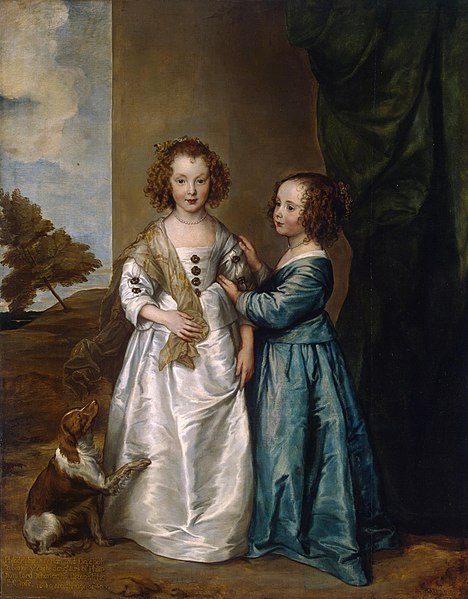 File:Anthony van Dyck - Portrait of Philadelphia and Elisabeth Wharton - WGA07426.jpg