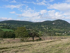 Mont Loségal à gauche.