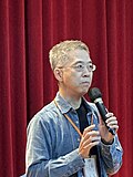 Miniatuur voor Bestand:Assoc Prof Hongbin Xu (許宏彬) - WikidataCon 2023.jpg