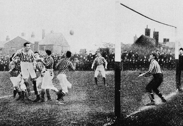 West Bromwich Albion competing in the 1887 FA Cup Final