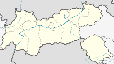 Location map Аустриэ Тирол