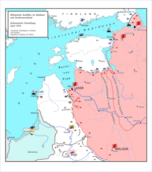 Lettischer Unabhängigkeitskrieg: Chronologie, Vorgeschichte, Erster Abschnitt: Abwehr der sowjetischen Invasion