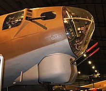 B-17G nose guns