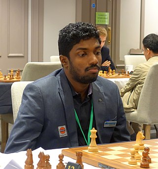 <span class="mw-page-title-main">Adhiban Baskaran</span> Indian chess grandmaster (born 1992)