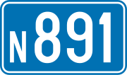 Miniatuur voor N891 (België)