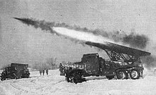 Katyusha Rocket Launcher in Action. BM 13 and BM 21 TBiU 7.jpg