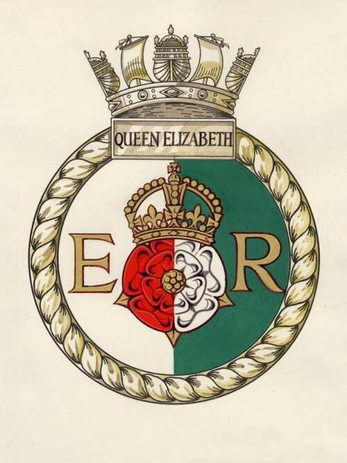 Image: Badge of HMS Queen Elizabeth