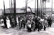 Bahnhof Stadion in 1913