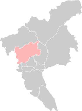 Localisation de District de Baiyun