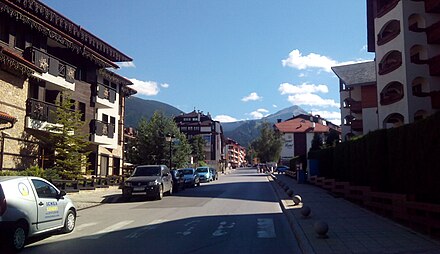 Bansko Town in Summer