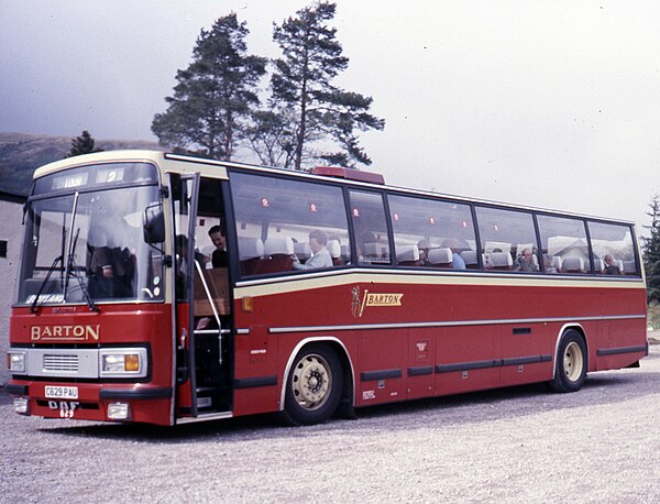 Plaxton Paramount bodied DAF MB200