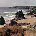 File:Steep steps to Bedruthan Beach - geograph.org.uk - 1013897.jpg -  Wikimedia Commons