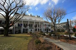 Beekman Arms Inn, das älteste kontinuierlich betriebene Gasthaus in Amerika.