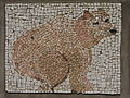 Mosaic on the wall of the zoo of Belgrade.