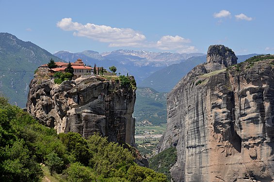 Meteora Klosterdorf in Griechenland