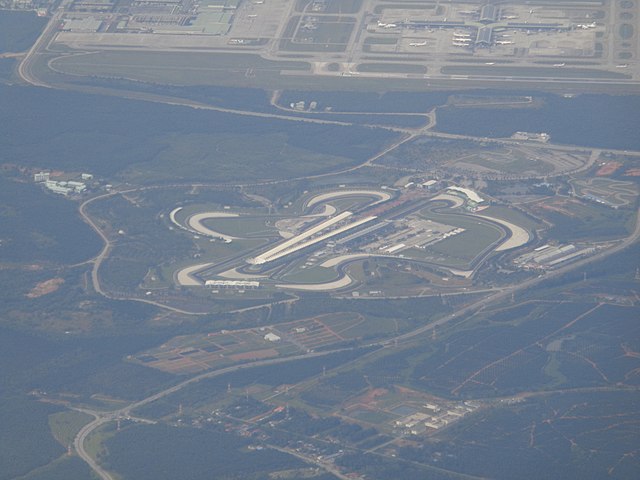 The Sepang International Circuit (pictured in 2016), where the race was held.