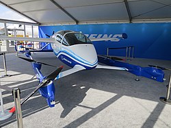 Boeing Passenger Air Vehicle mockup bei der Dubai Air Show 2019