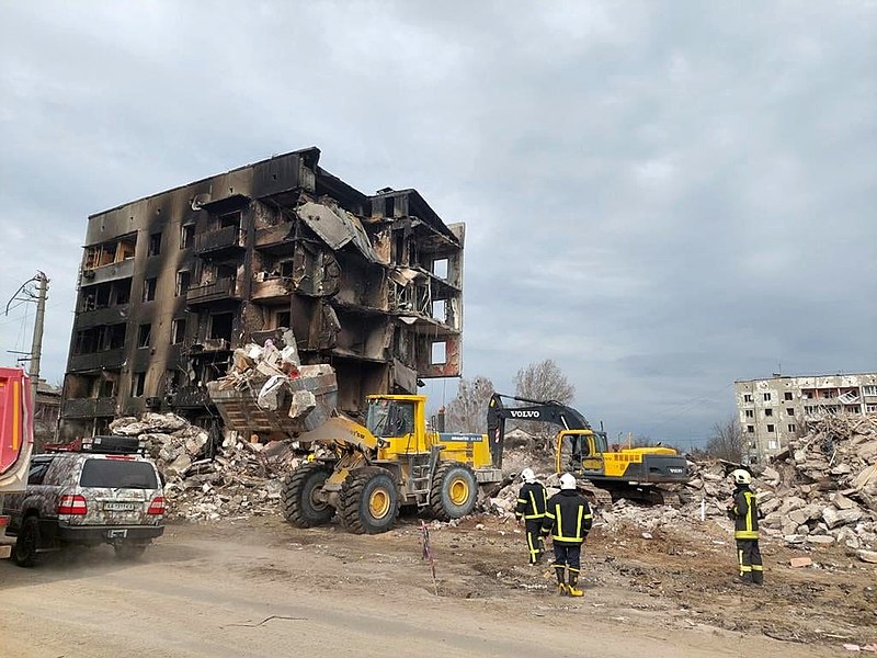 File:Borodianka after Russian shelling, 08 April 2022 (06).jpg