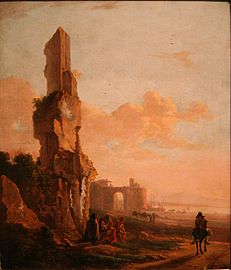 Jan Both, Ruines en Italie (1638-1641)