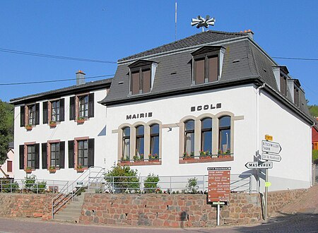 Bourbach le Haut, Mairie école