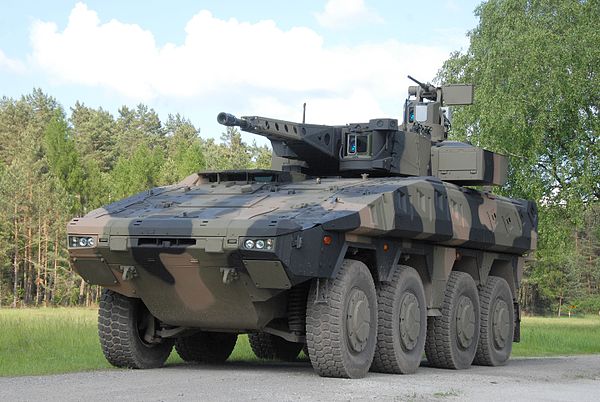 Australian Boxer CRV (Combat Reconnaissance Vehicle) variant in 2016