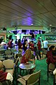 Français : Bar, piste de dance,Pont arrière du ferry trans-Manche le Normandie du Brittany Ferries, Pont 8